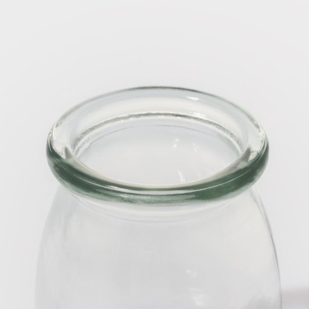 A set of glass jars for spices with a cork lid "Parfa", 200 ml, 7 × 7 × 8.5 cm, 12 pcs-4