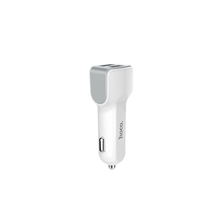 Hoco Z23, 2 USB car charger, 2.4 a, white