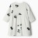 Bloom Baby Dress Blueberries with DL. Sleeve, p. 86 cm, milk