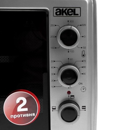 Mini-fucker Akel AF-930, 1300 W, 45 l, 50-320 ° C, timer, silver-2