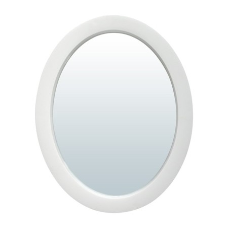 QWERTY mirrors “Naples”, wall -mounted, 3 pcs, d = 26 cm, white color-2