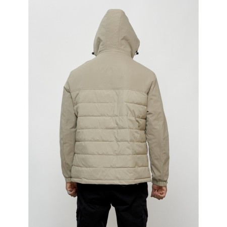 Sports male jacket, size 60, beige color-3