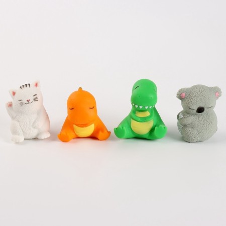 Antistress Maglet "Zoo", in a bag, with paste-9