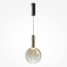 Suspension lamp Maytoni Mod182PL-L6CG3K, LED, 6W, 25x25x360 cm, 700lm, Black color Black