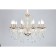 Suspended chandelier Gadoni 10x40W E14 gold 75x75x55cm