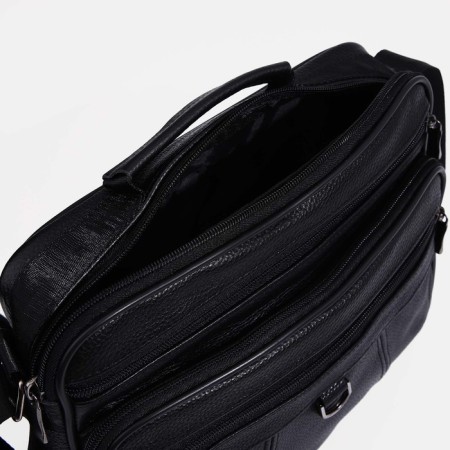 Male bag, black color-6