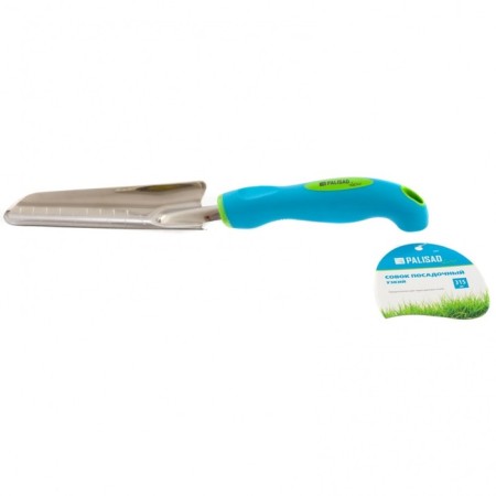 Supplosive scoop, length 31.5 cm, width 6 cm, stainless steel, two -component handle, Premium plus-1