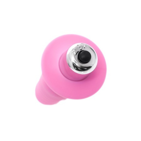 Anal Vibrovalok Eromantica, Princess, silicone, pink, 9 cm-4
