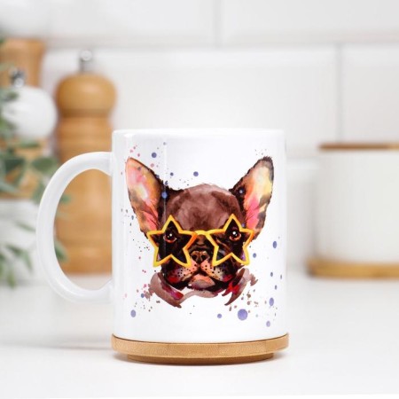 Sublimation mug "If there is no personal life", with application