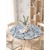 Tables on the table "Butterflies", round, oxford, elastic band, size 140x140 cm, diameter 105-120 cm