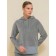 Female sweatshirt, size 42, gray color