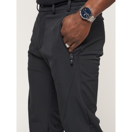 Sports male trousers, size 54, black color-9
