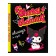 Notebook of 48 sheets in the Kuromi cage, cardboard cover, Soft-Touch lamination, whiteness 92%, block 60 g/m2, mix