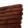 Pillowcase decorative Ethel color brown, 40x40 cm, velsoft, 100% p/e