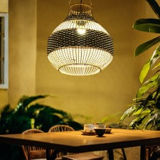 Ceiling Lamp from Rotan 