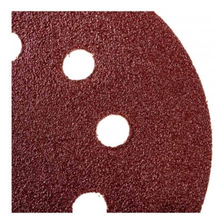 Circle abrasive grinding bison 35562-125-080, perforated, P80, 125 mm, 5 pcs.-3