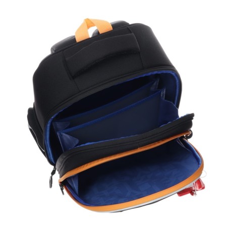 Grizzly frame backpack, 36 x 28 x 20 cm, with a cardholder, LED backlight, black-6