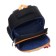 Grizzly frame backpack, 36 x 28 x 20 cm, with a cardholder, LED backlight, black