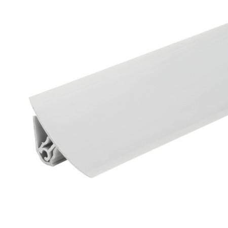 Skirting board for countertops/baths of the two-part "ideal", 25x25x3000 mm, light gray