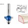 Clester's grove 28700-22.2, Kav one No. 1, R = 4.8 mm, 22.2 x 9 mm