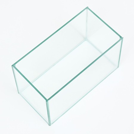 Aquarium "rectangular" with a lid, 5 liters, 25 x 13 x 15.5/18 cm, black-4