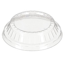 Cover to the container M-200K (n), round, transparent color, size 10 x 10 x 2.5 cm