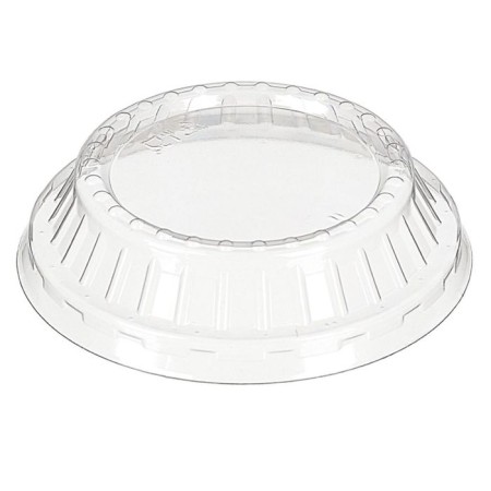Cover to the container M-200K (n), round, transparent color, size 10 x 10 x 2.5 cm