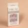 Follow nails "Frigs", 12 pcs, with adhesive plates, ballerina shape, multi -colored