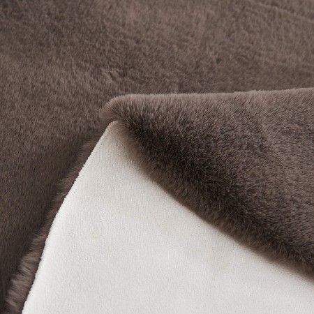 Plush mat Sofi de Marko, size 100x100 cm, chocolate color-4
