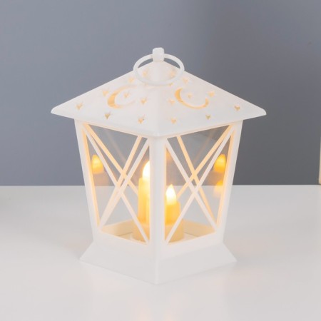 Night night "LED" from the batteries white 11.5x11.5x16.5 cm Risalux-1