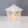 Night night "LED" from the batteries white 11.5x11.5x16.5 cm Risalux