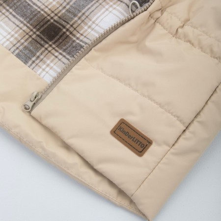 Beginning children's insulated kinderlitto "Country", height 92-98 cm, beige color-6