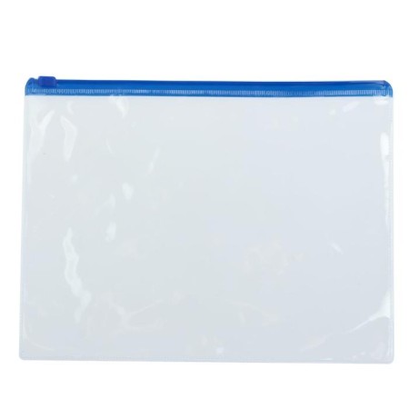 Conduct folder on ZIP-Molniya Calligrata A5, 120 microns, transparent, mix-2