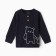 Longsliv children, dark blue color, height 62 cm