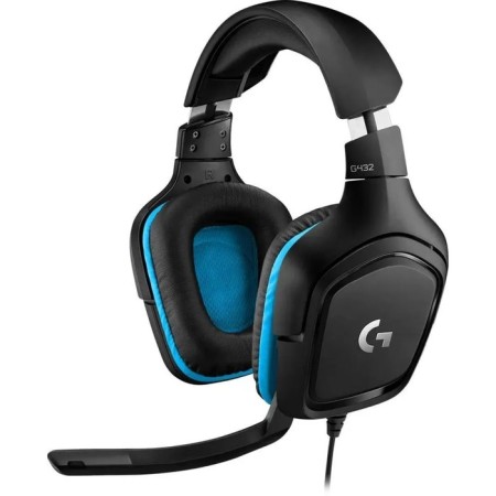 Logitech G432 headphones, game, microphone, 2 m, black-2
