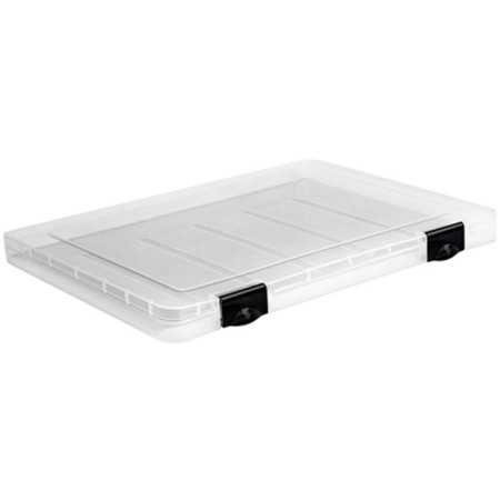 A4 document folder, with black latches, 230 x 305 x 23 mm, transparent case-5