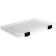 A4 document folder, with black latches, 230 x 305 x 23 mm, transparent case