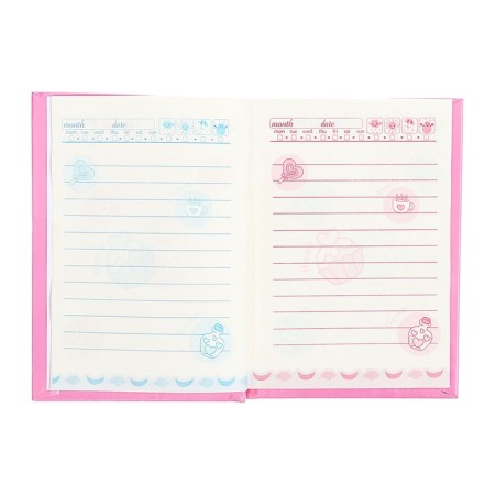 Gift notebook, 45 sheets, line, on the castle of the cats (16.3x12.7cm)-4