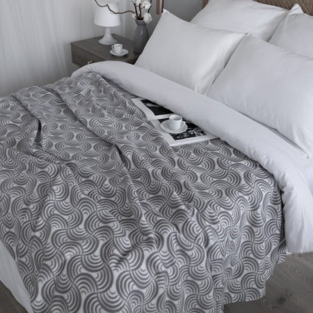 Fleet blade "shell", size 150x200 cm, color gray color-4