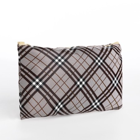 Lightning cosmetic bag, beige color