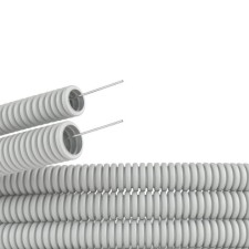 Труба KC 9192525 ПВХ гофрированная, гибкая, легкая, d=25 мм, уп 25м