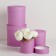 Set of hats 4 in 1 "Lilac", 20 × 20 –13 × 13 cm