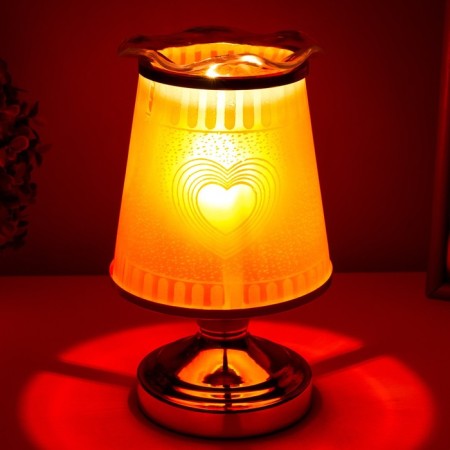 Aromarrier touchscap "Heart" G9 35W gold 13x13x20 cm Risalux-2