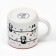Ceramic mug "Panda", 380 ml, white color