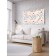 Decorative panel with photo printing "Cross-cuts", horizontal, size 100x150 cm
