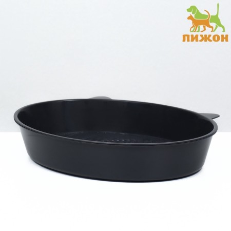 Toilet with a mesh "Kisa", 36 x 27 x 6 cm, gray mix-1