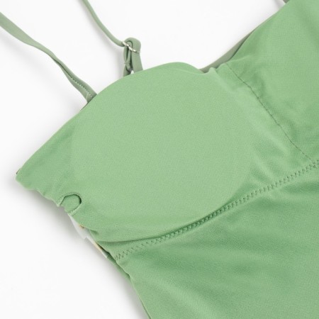 Swimsuit Women's EVEN BASIC MINAKU color green, size 48-8