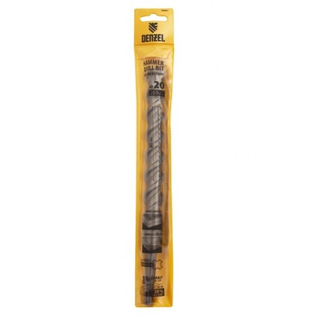 Denzel 705047, double spiral, Cobalt W-Tip, SDS Plus, 20 x 260 mm.-4