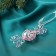 Jewelry decoration "Openland sweets" (set 2 pcs) 9.5x3.5 cm, lilac overflow
