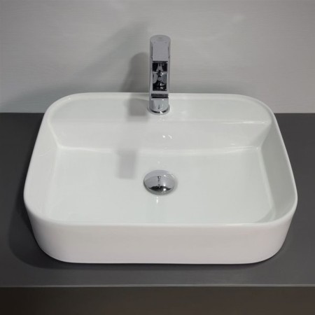 Comforty 78574-50 shell shell, rectangular, white color, 50 cm